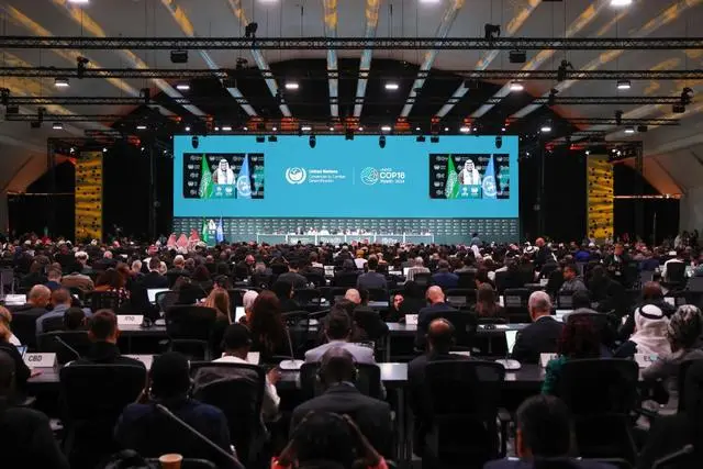 UNCCD COP16在沙特首都利雅得開幕，力鼎清道夫在中國館展出！1