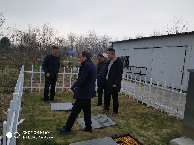 沭陽農村污水處理站區(qū)驗收
